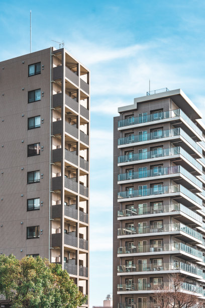 东京的高层公寓图片下载