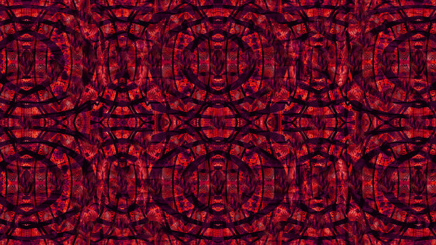 彩色非洲图案，部落设计，曲线线和几何形状，红色和黑色，插图图片下载