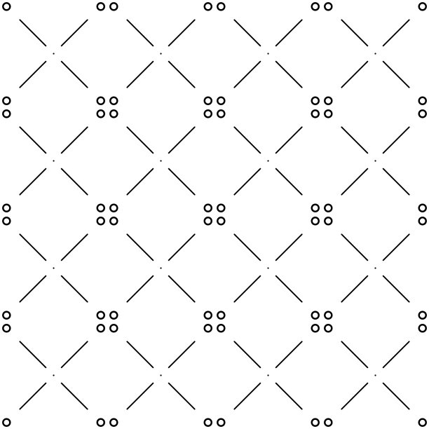 矢量插图。几何无缝图案。一排排的实点和线形圆组成一个菱形。灰色斑点，黑色和白色背景。简单的单色抽象图案。图片下载