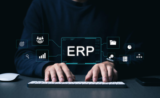 企业资源规划ERP。企业资源规划企业资源规划企业管理企业业务互联网技术概念图片下载