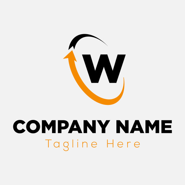 摘要W字母现代初始设计图片下载