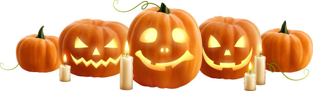 万圣节写实构图图片下载