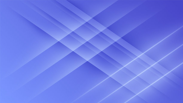 摘要蓝色紫色对角线条纹剪纸背景与空白空间设计。现代未来主义背景图片下载