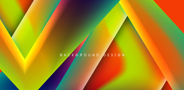 抽象烘焙与重叠三角形和图片下载