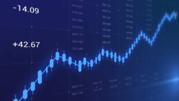 股票市场投资交易图的图形概念为金融投资或经济趋势的经营理念。商业和金融插画设计。图片下载