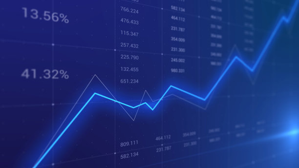 股票市场投资交易图金融投资。经济趋势商业理念。图片下载
