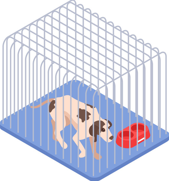 动物收容所图标图片下载