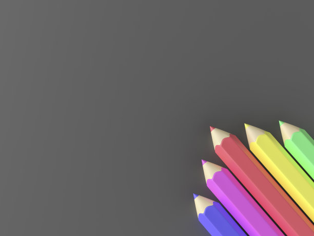 彩色铅笔图片下载