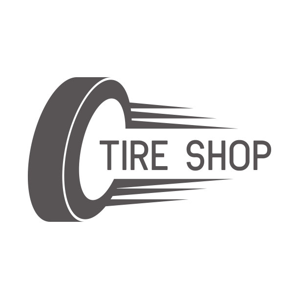 轮胎图标，标志和徽章。矢量图图片下载