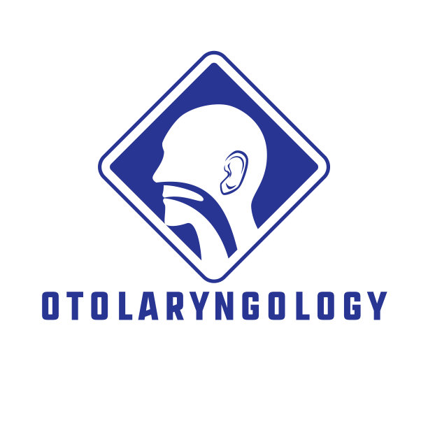 耳鼻喉(ENT)标志为耳鼻喉科医生诊所概念。矢量图图片下载