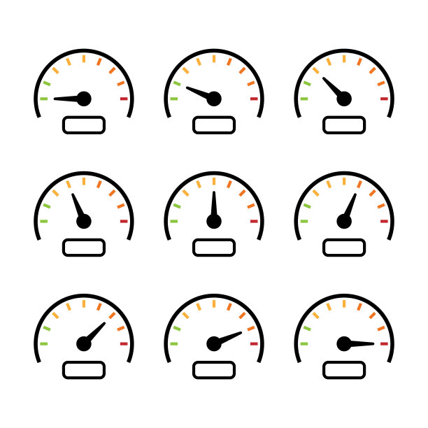速度计颜色图标设置图片下载