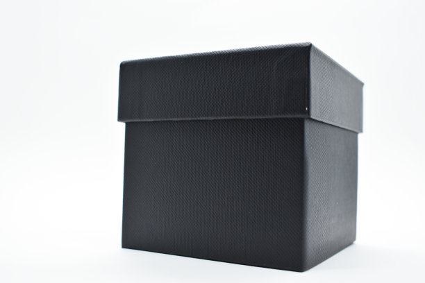 白底黑纸盒，包装行业图片下载