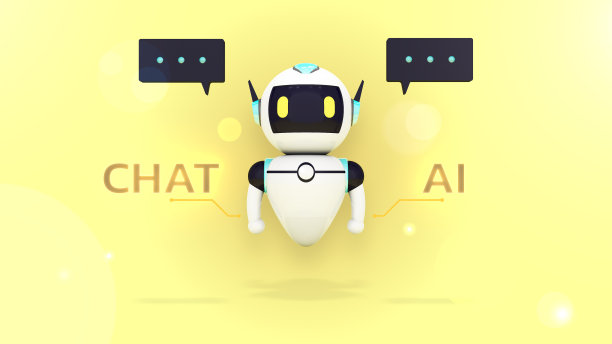 三维渲染插图，机器人AI助手聊天机器人虚拟服务图片下载