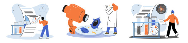 医学研究。实验室诊断服务，医疗器械设计开发场景集隐喻图片下载