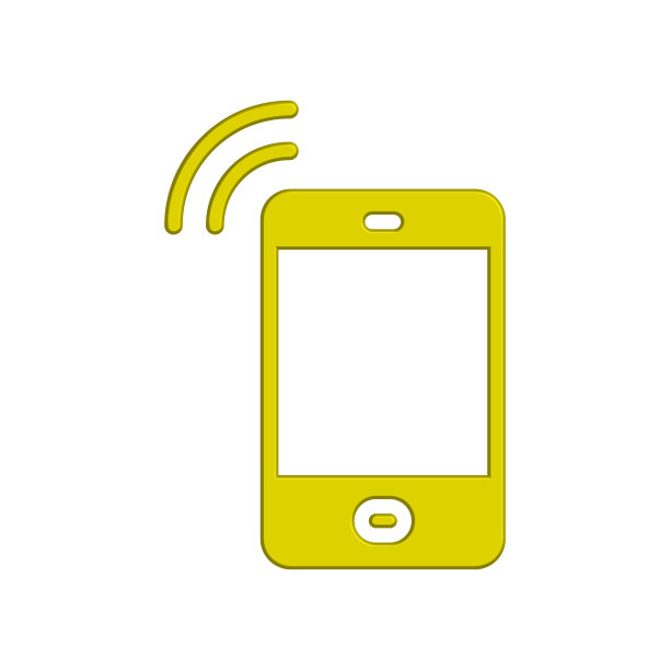 智能手机图标的矢量图形图片下载