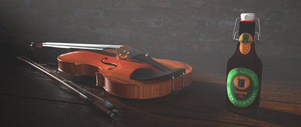 圣帕特里克节爱尔兰音乐图片下载