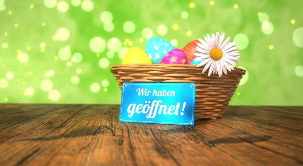 复活节彩蛋篮子Geoeffnet图片下载