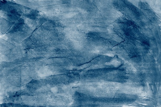 手绘抽象水彩背景。水彩蓝色抽象设计。图片下载