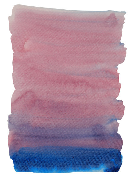 插图水彩手绘和画在纸上图片下载