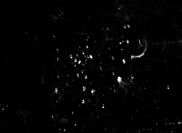 黑色底色上有白色模糊的圆点，仿尘纹理，有空间效果图片下载