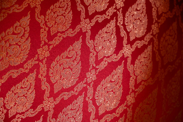 传统的泰国艺术图案背景图片下载