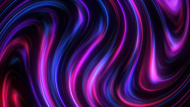 分形彩色漩涡剥离背景图片下载