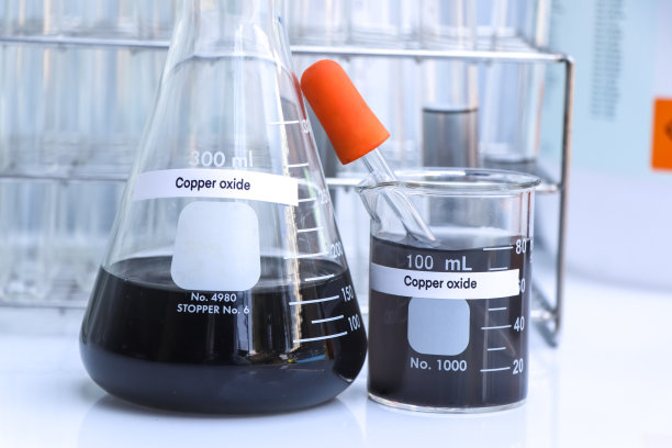 瓶用氧化铜，化验室和工业用氧化铜图片下载