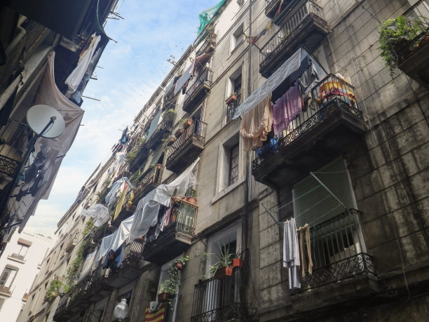 晾晒衣物图片下载