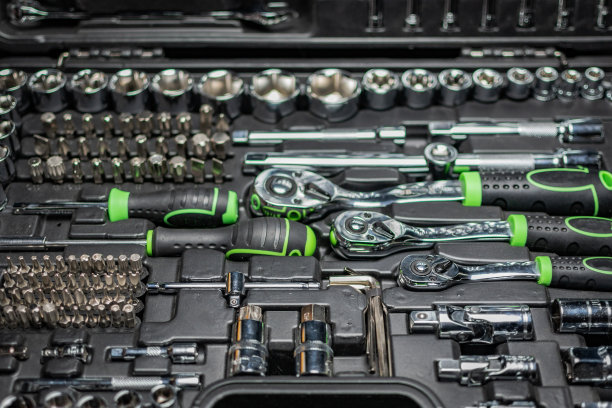 工具在箱子里各就各位图片下载