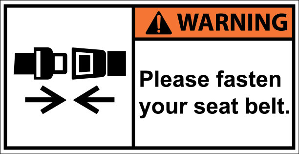 警告，为了安全，请系好安全带。图片下载
