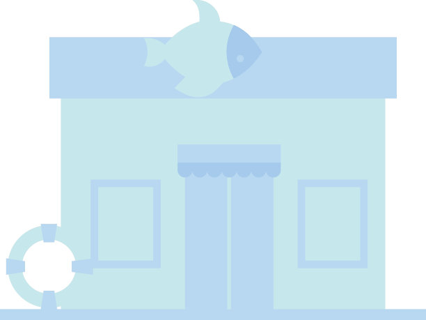 这是一家鱼店。图片下载