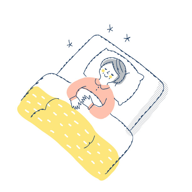 睡在蒲团上的老妇人图片下载