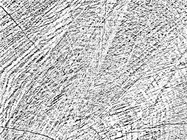 有机垃圾纹理锯树横截面与裂缝和圆圈。自然单色背景。适合复古、质朴或抽象的设计图片下载