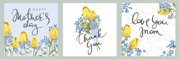 母亲节祝贺卡。图片下载