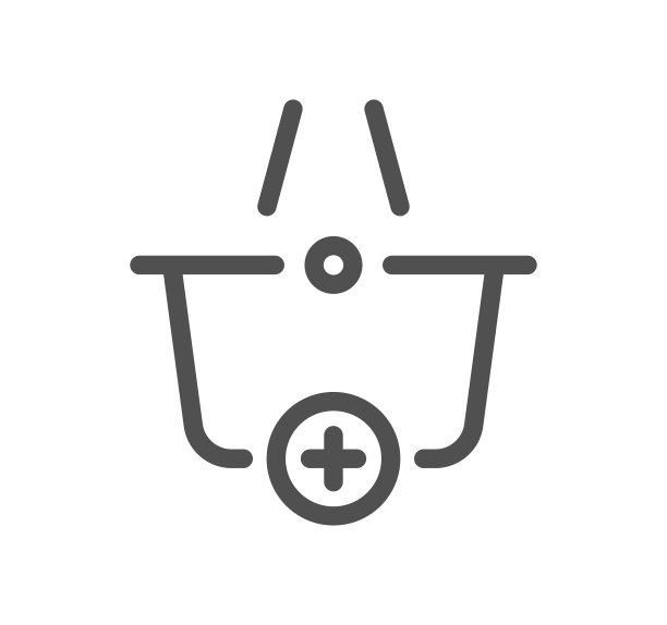 购物车相关图标。图片下载