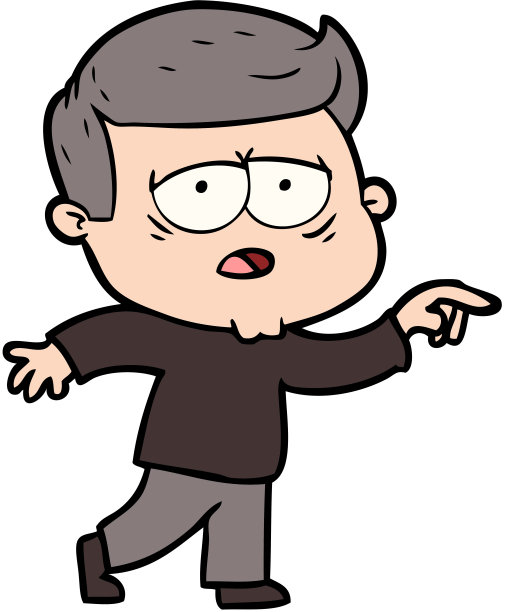 卡通累人图片下载