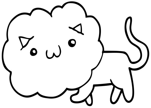 卡通狮子图片下载