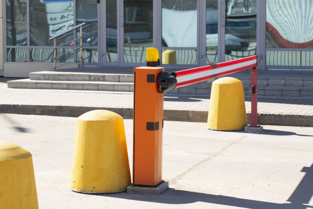 自动门的屏障。图片下载