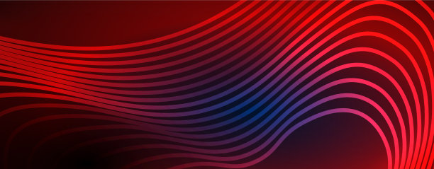 高科技霓虹灯波线动态电动运动图片下载