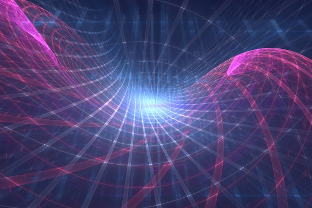 无限的空间。抽象现代背景的一系列元宇宙图片下载