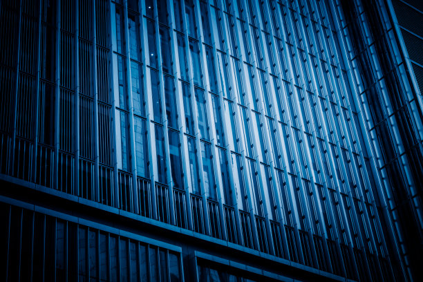 中国城市现代办公建筑特写图片下载