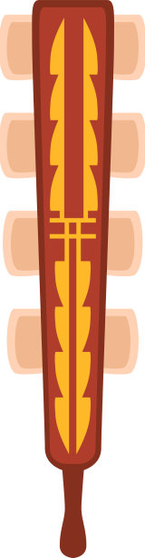 扁平的玛雅文物图片下载