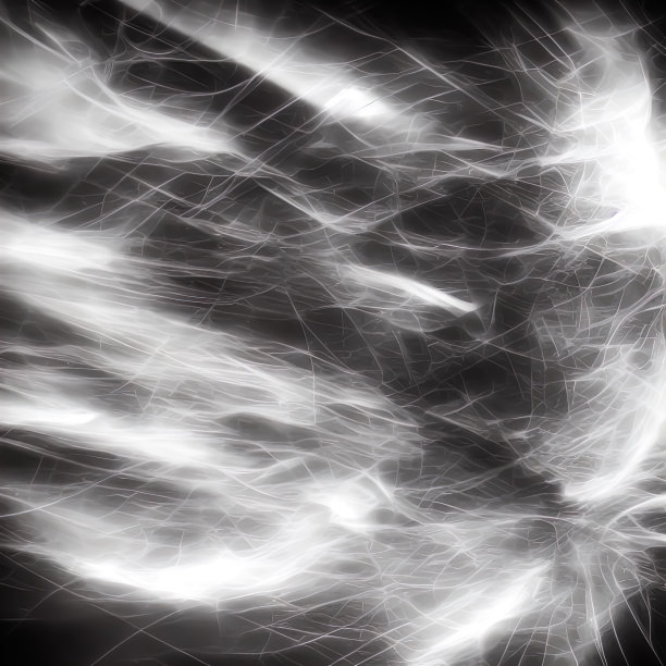 背景模糊的生物能量线在霓虹灯的颜色。以新医学发展和高科技科学研究为主题的封面或插图模板。图片下载