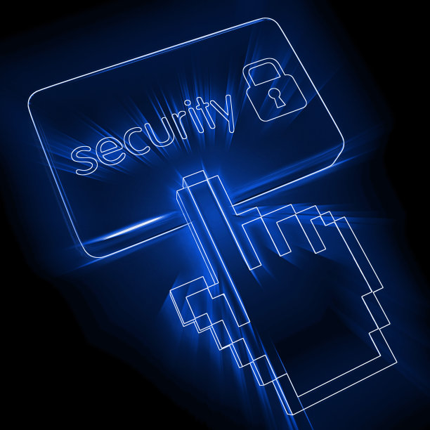 网络安全互联网网络保护锁图片下载