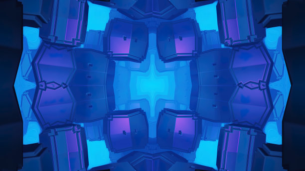 抽象的万花筒背景图片下载