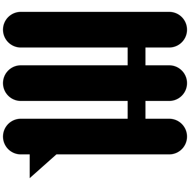 语音气球图标，实体样式矢量图图片下载