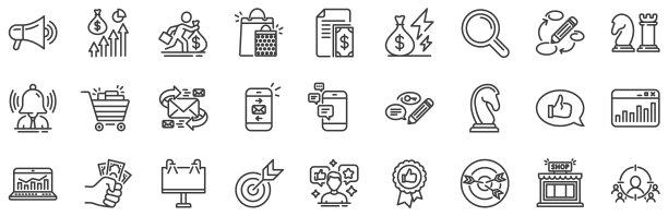 营销线图标策略反馈图片下载