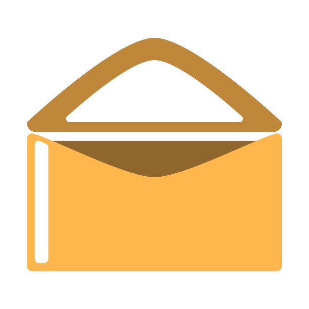 邮件图标在平面样式。电子邮件按钮设计。互联网地址标志。图片下载