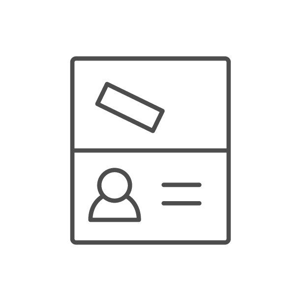 护照和签证大纲图标图片下载