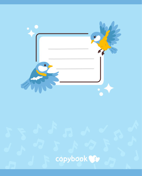 蓝山雀夫妇的copybook封面图片下载